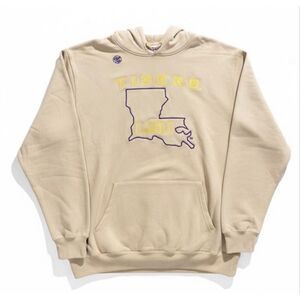 Dyme Lyfe NWT Khaki LSU Tigers Pullover Hoodie